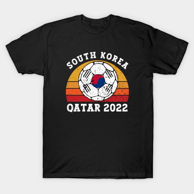 South Korea Football T-Shirt by footballomatic